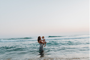 Happy mom and little child enjoying, a Person Photo by HalfPoint