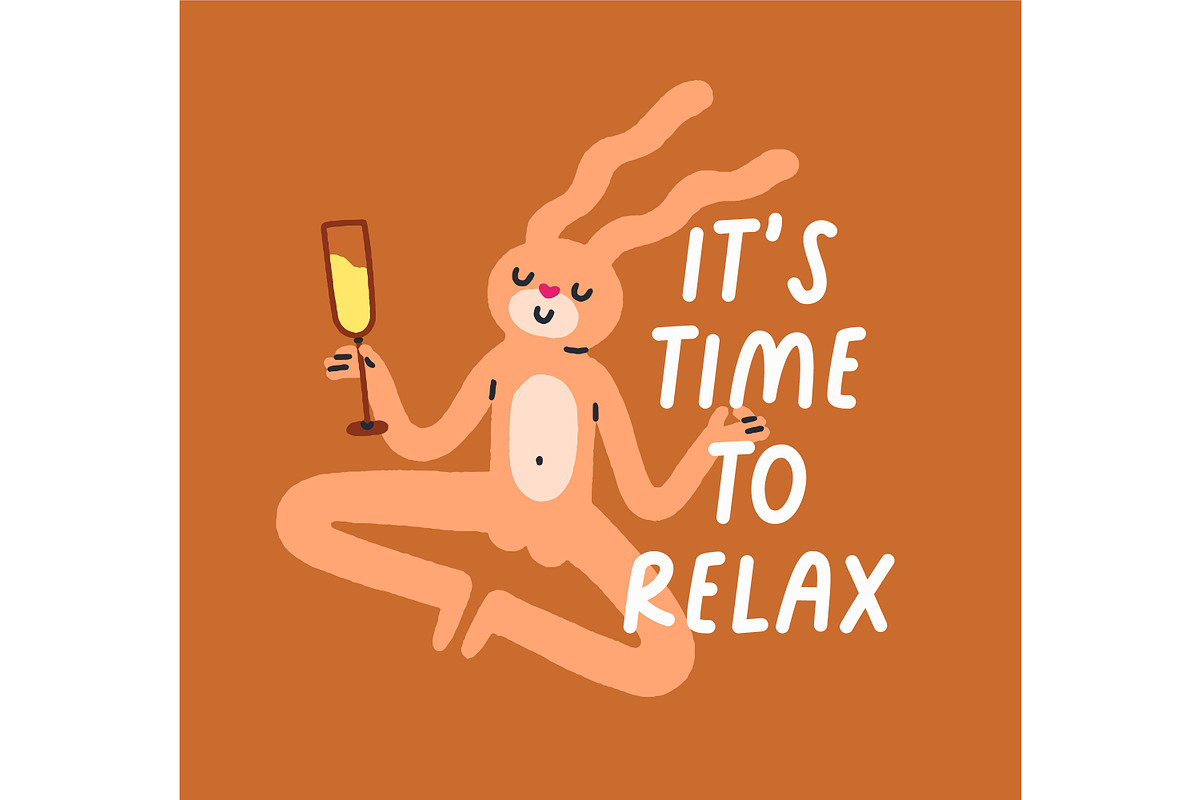 Funny animals drink, party cards set, an Animal Illustration by Good Studio (Photo 4 of 14)