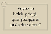 Dellucion, a Serif Font by Burntilldead (Thumbnail 7 of 13)