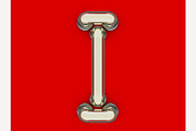 Neon tube font, an Object Graphic by 3D Graphics Shop (Thumbnail 4 of 38)