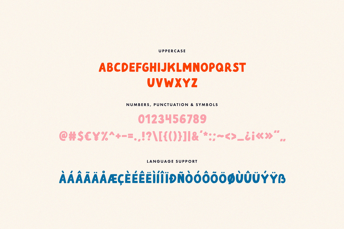 Very Merry | Playful font, a Font by JuliaVolkova (Photo 5 of 8)