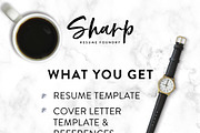 Modern Resume Template for Word, a Resume Template by SharpResumeFoundry (Thumbnail 4 of 5)
