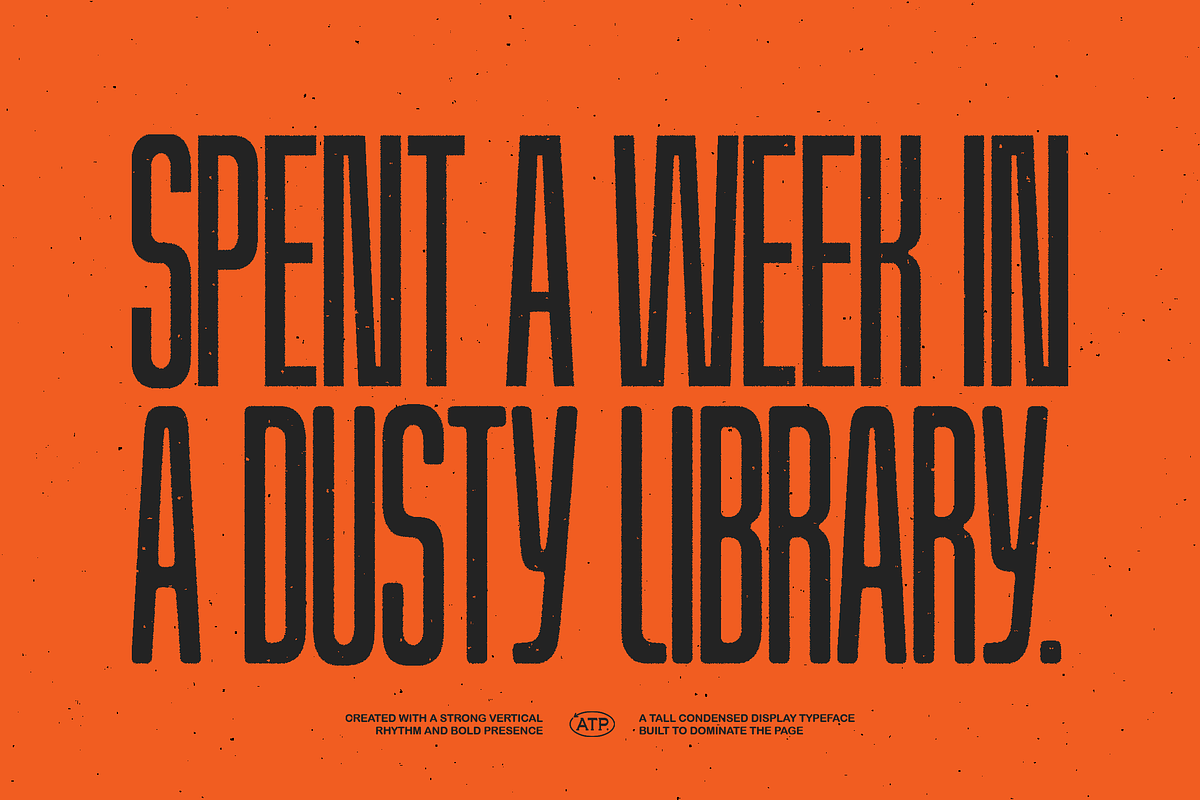 Rainshade - Condensed Display Font, a Sans Serif Font by Typeparties (Photo 3 of 12)