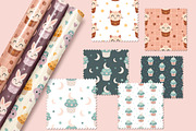 Cupcakes clipart & patterns, a Food Illustration by JulzaArt (Thumbnail 7 of 9)