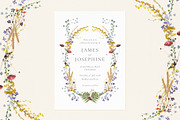 Vintage Floral Wedding Invite Bundle, an Invitation Template by Wedding Whippet (Thumbnail 3 of 10)