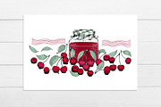 Cherry Vector Collection, a Food Illustration by Lubov Illustrations Shop (Thumbnail 5 of 7)