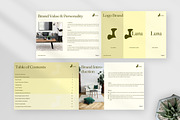 Luna Fashion Brand Guideline, a Branding & Logo Template by trabaskriya (Thumbnail 5 of 7)