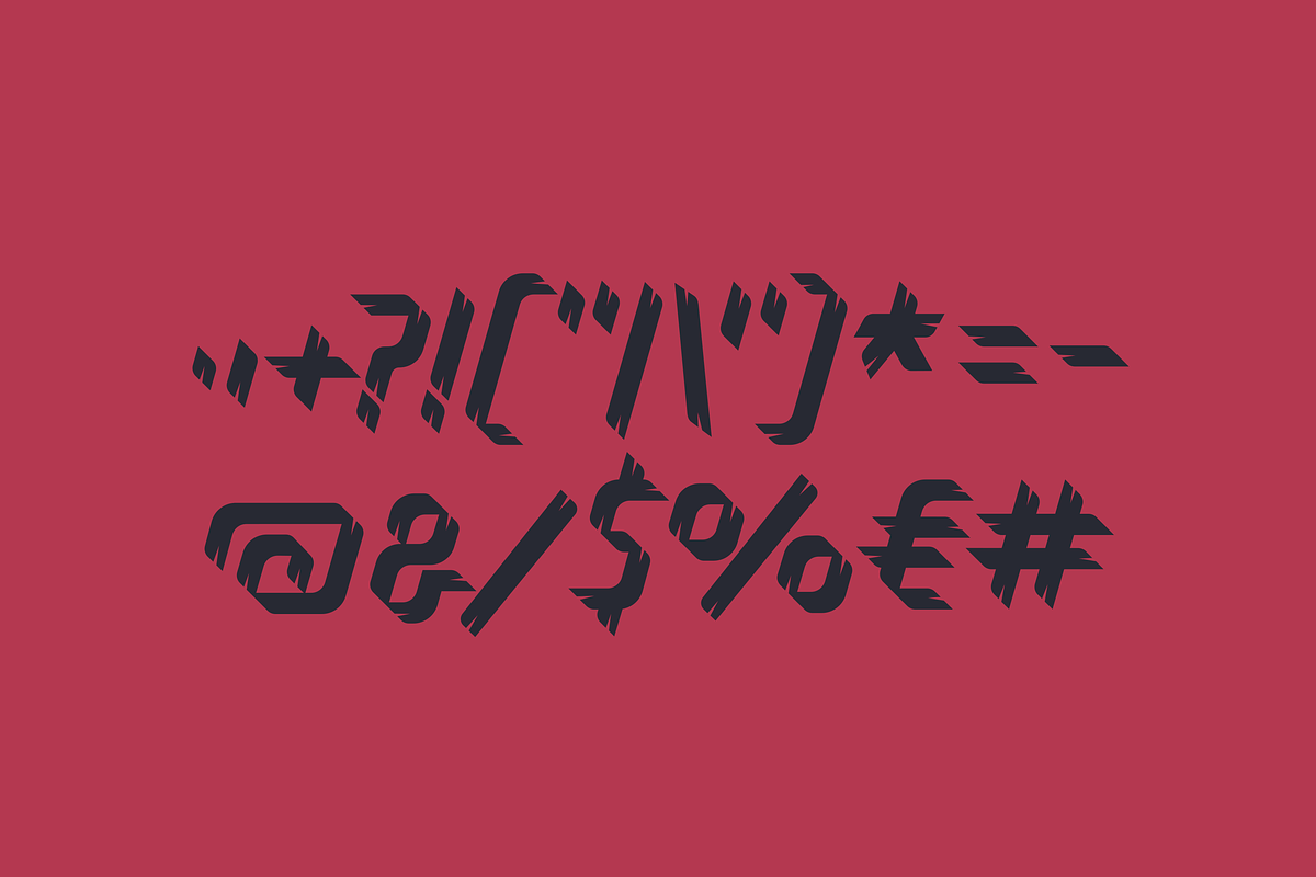 Budan - Display Font, a Font by Visio studio (Photo 4 of 12)