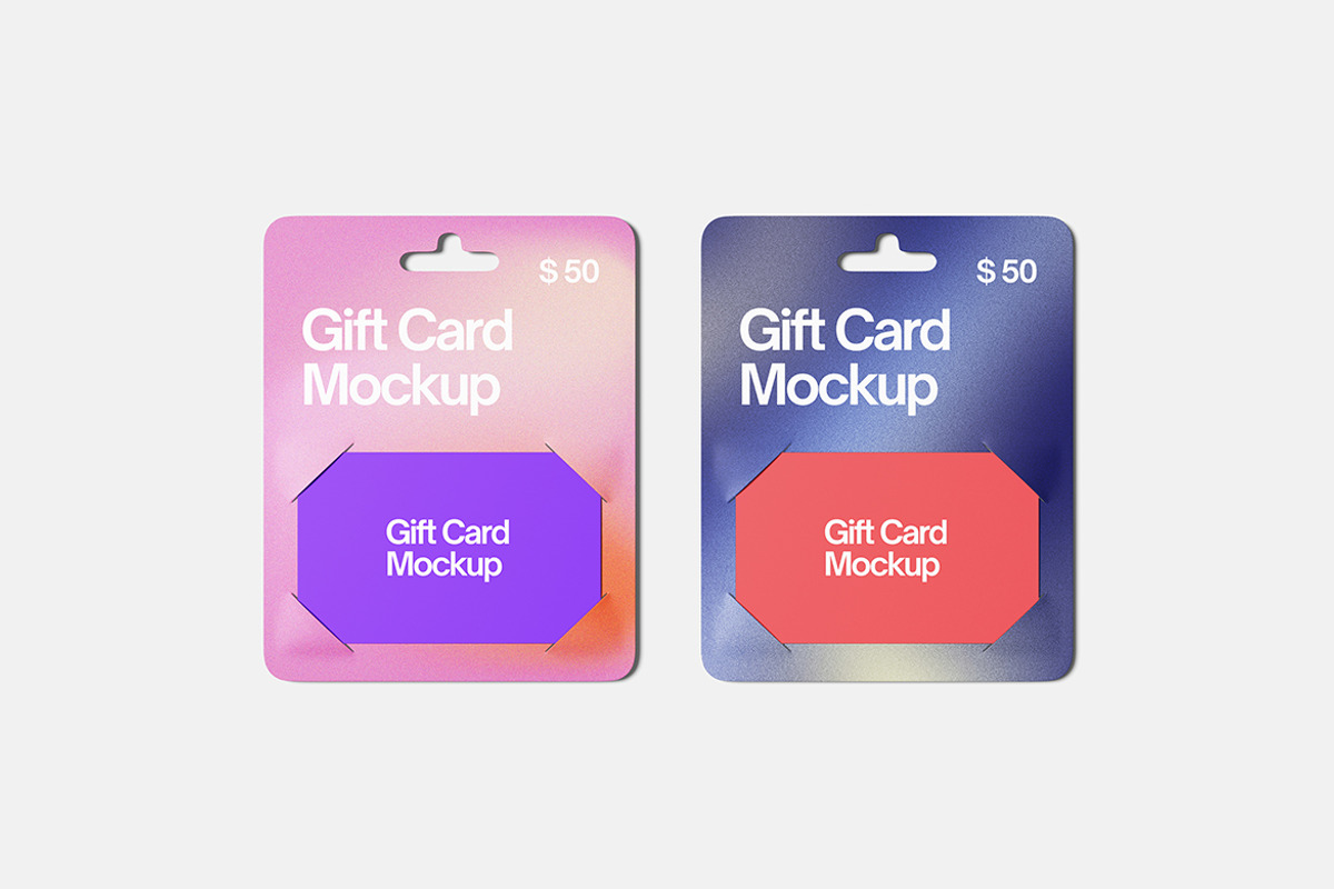 Gift Card Mockup, a Product Mockup by bimockup (Photo 3 of 6)