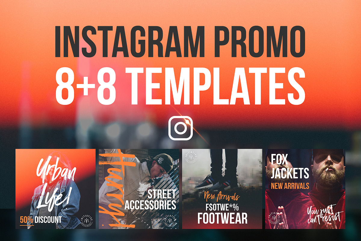 Urban Fashion Instagram Toolkit, a Social Media Template by kleonz (Photo 1 of 4)