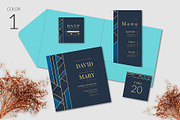 Elegant Art Deco Wedding Invitation, an Invitation Template by Lyllopop (Thumbnail 3 of 4)