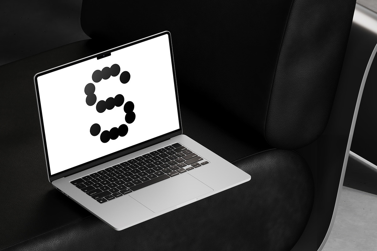 Office MacBook Air 07, a Mockup by TRANSPARENT SOURCE