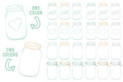 Mint Jar Vectors & Clipart, an Illustration by Amanda Ilkov (Thumbnail 3 of 4)