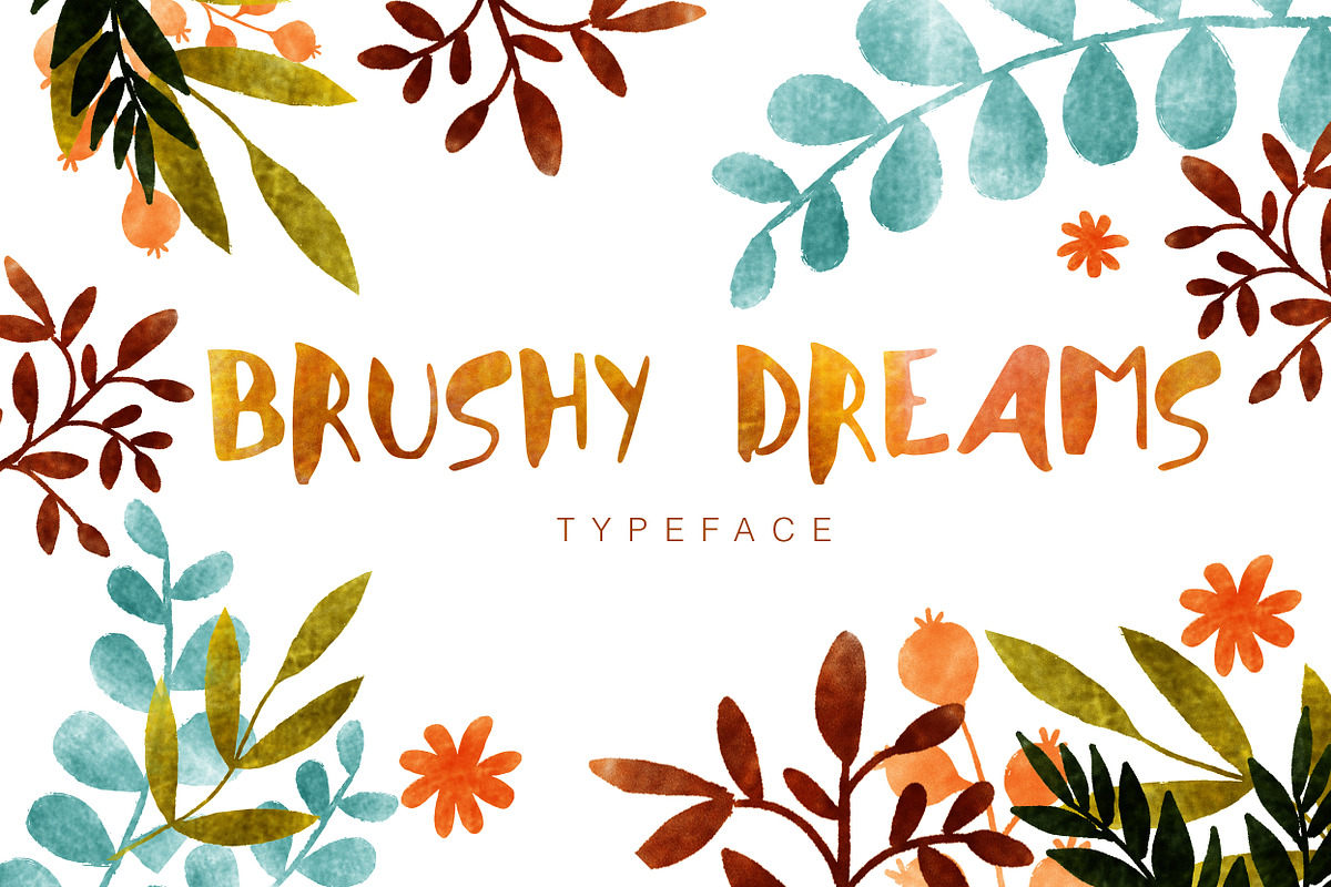 Hello Brushy Dreams Font
