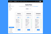 Subscription Dashboard, Bill Web App, an App Template by nagaredesignstudio (Thumbnail 2 of 5)