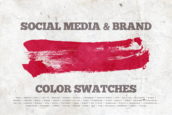 Social Media & Brand Swatches preview 2