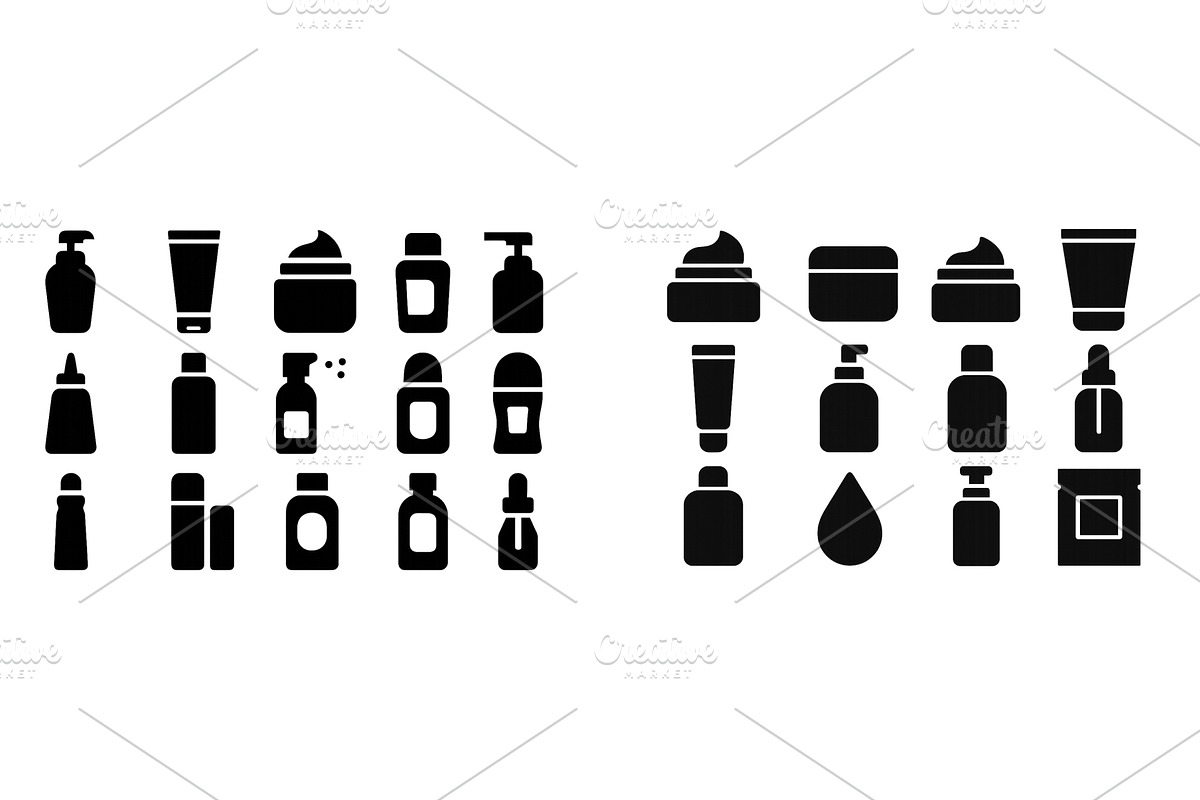 Collection of various cosmetic and, an Object Illustration by ZinetroN