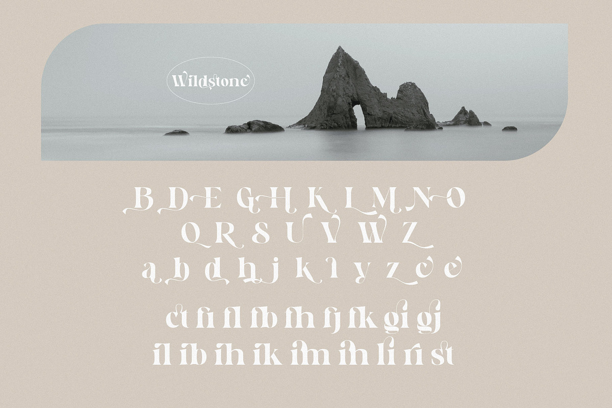Wildstone - Ligature Serif Typeface, a Serif Font by BrandSemut (Photo 9 of 10)