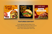 Burger / Food Instagram | CANVA, a Social Media Template by Azruca (Thumbnail 17 of 17)