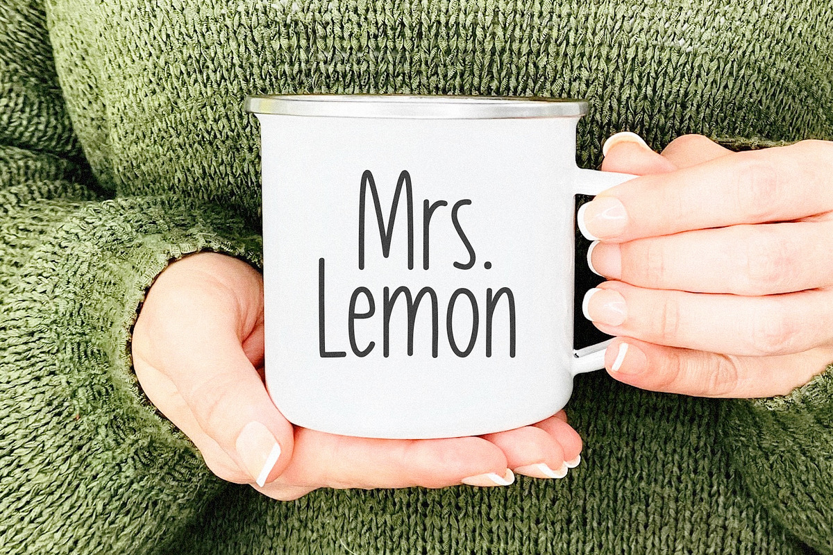 Peach Lemonade | Cute Print Font, a Sans Serif Font by KA Designs (Photo 14 of 14)