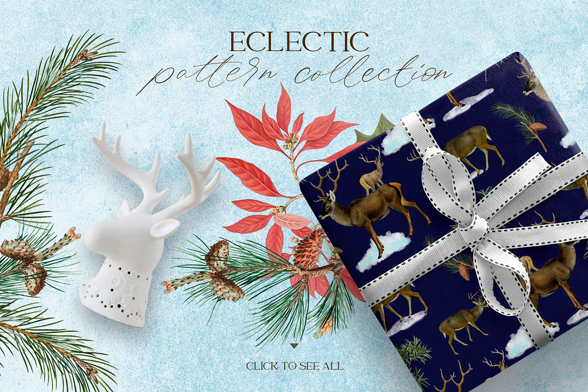 Magic Woodland vintage modern set, an Animal Illustration by Beauty Drops (Photo 8 of 9)