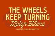 Megster Racing Font Duo, a Script Font by Letterhend Studio (Thumbnail 4 of 10)