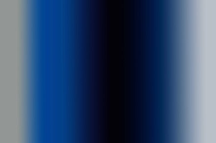 Silver Waves and Blue Gradient, a Background Graphic by Sharon Schwalbe