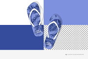 Flip Flops Mock-up, an Apparel Mockup by Branda Keeps (Thumbnail 14 of 17)