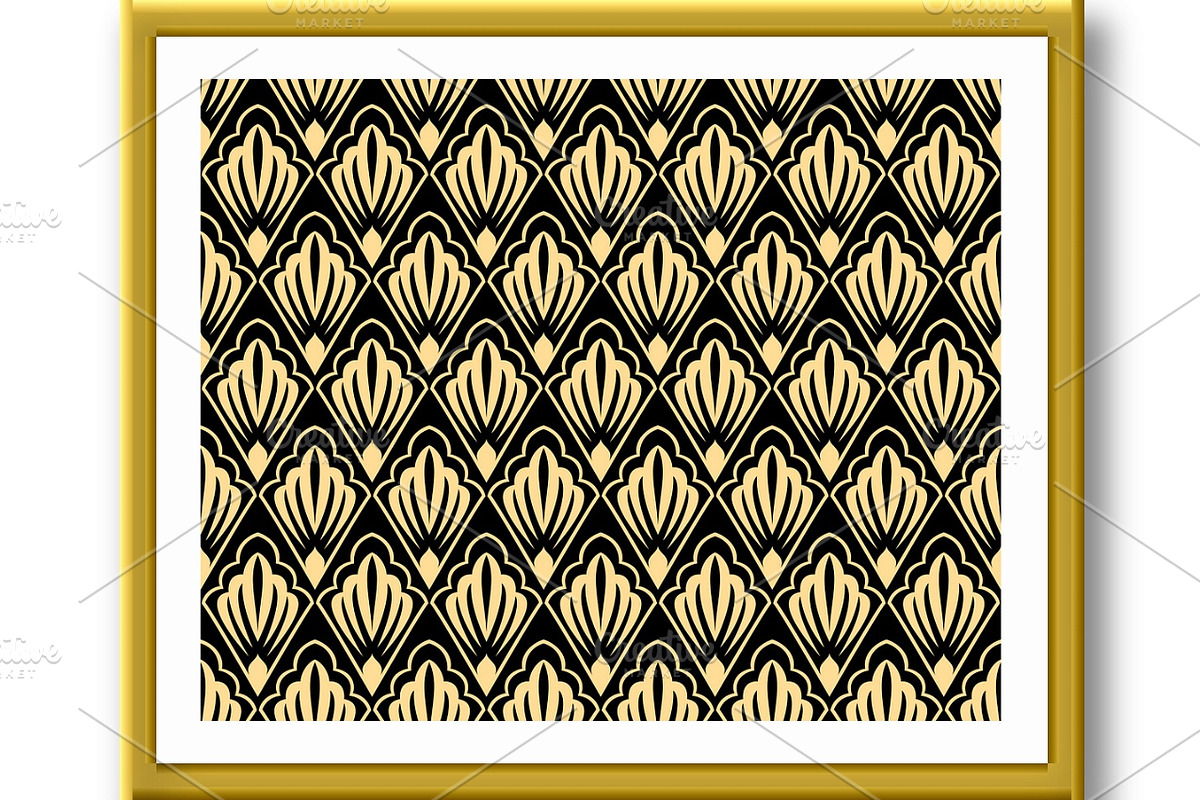 Flower geometric pattern, a Pattern Graphic by RODINA (Photo 2 of 3)