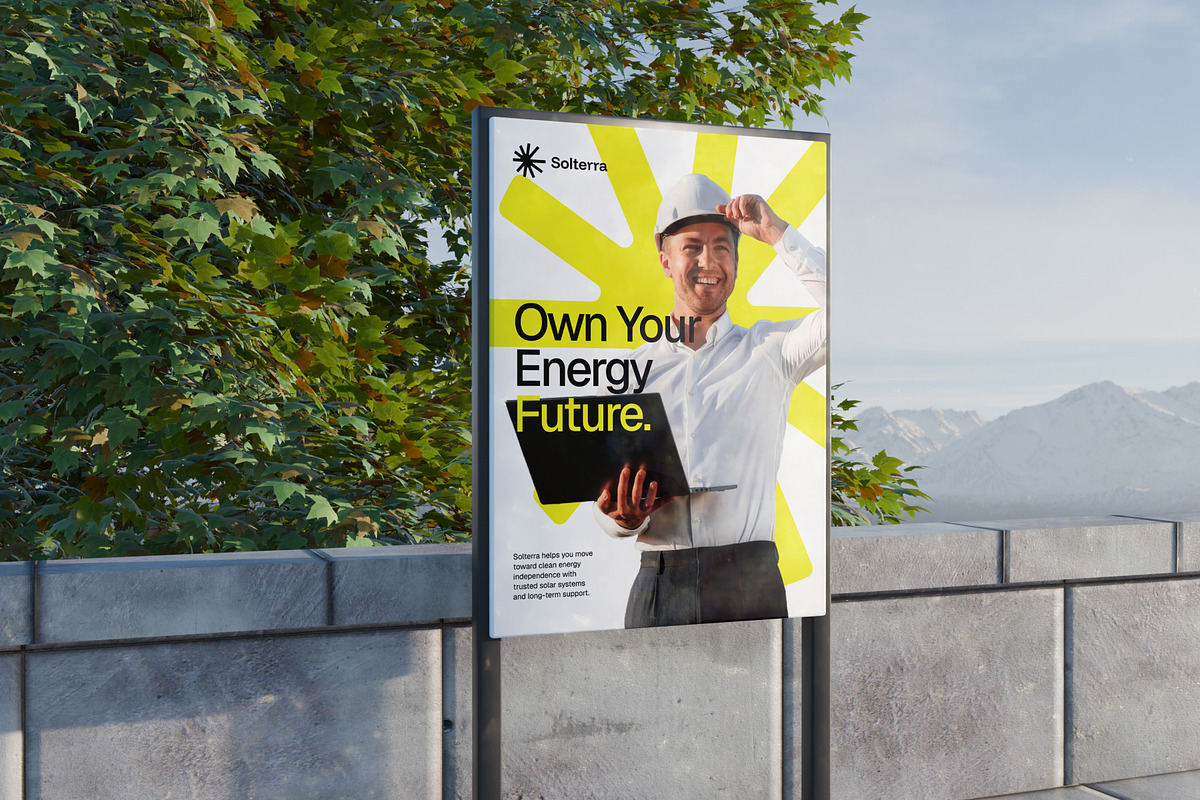 Vertical Outdoor Poster Mockup, an Advertising Mockup by SLAB! Design (Photo 5 of 7)