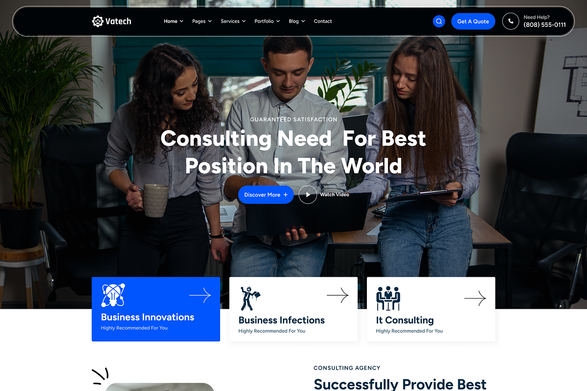 Vatech - Technology Solutions Figma, an UI Kit Template by AliThemes (Photo 16 of 17)
