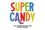 Super Candy - Cute Handwritten Font, a Handwritten Font by SaktiAvellin (Thumbnail 1 of 8)