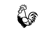 Rooster Chicken Silhouette Bundle, an Illustration by Designs_River (Thumbnail 44 of 51)