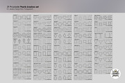 54 Procreate diamond Shapes brashes, a Brush Add-On by Luuuka studio (Thumbnail 3 of 3)