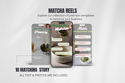 Matcha Cafe Instagram Bundle, a Social Media Template by CreativeTempHub (Thumbnail 4 of 8)