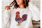 Faux Yarn American Eagle 4th of July, an Illustration by Designking (Thumbnail 5 of 6)