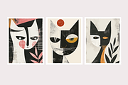 Caat Co - Whimsical Quirky Cats, an Animal Illustration by milatovar (Thumbnail 5 of 20)