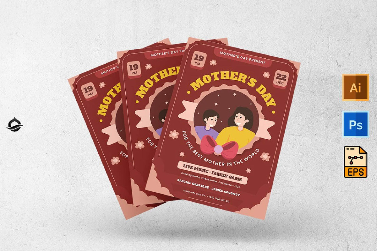 Mother's Day Instagram Template, a Social Media Template by fashionaddict (Photo 5 of 5)