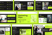 Marketing Plan Presentation Template, a Presentation Template by Pradaxa (Thumbnail 2 of 7)