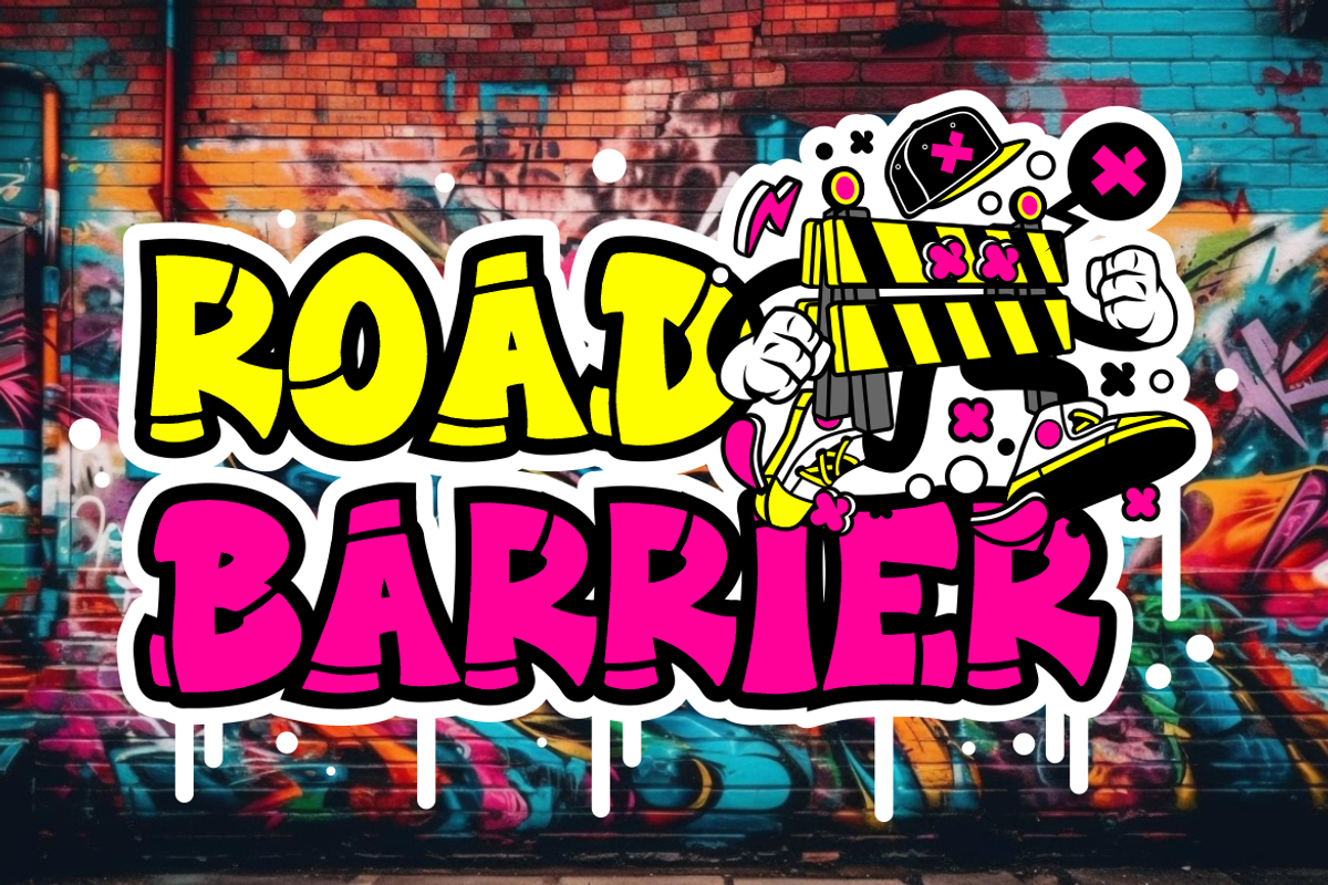 Stretzo Graffiti Font, a Font by PutraCetol Studio (Photo 4 of 5)
