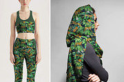 Watercolor Tropical Leopard Print, a Pattern Graphic by Gullenda (Thumbnail 6 of 6)