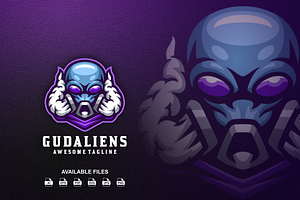 Alien Logo, a Design Template by artchiles_design