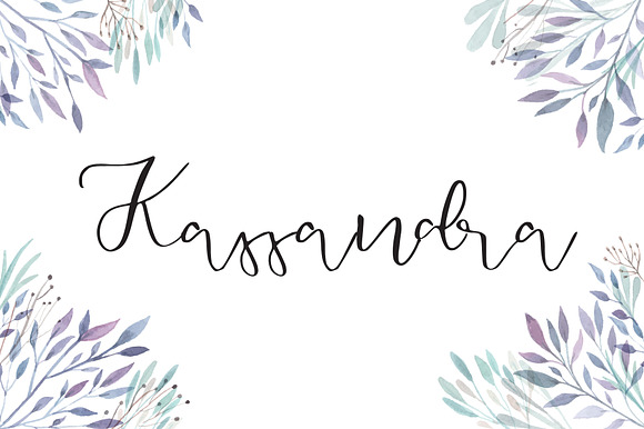 kassandra font preview 6