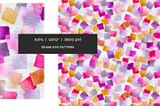 Watercolor dots and stars pattern, a Pattern Graphic by Art and Funny (Thumbnail 5 of 10)