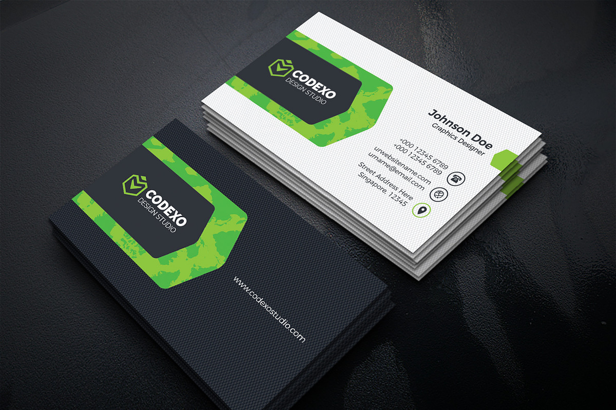 Modern Business Card, a Business Card Template by GenerousArt (Photo 5 of 5)