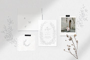 Summer botanical line art, a Decorative Illustration by Summer Nightingale Art (Thumbnail 5 of 12)