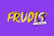 FRUDIS. OTF SVG PAINT Duo fonts., a Handwritten Font by Luxfont (Thumbnail 1 of 10)
