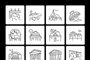Paris Landmark Icon Set, an Outline Icon by Vectors Market (Thumbnail 8 of 8)