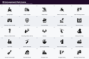 Amusement Park Icons, a Solid Icon by Symbolic Language (Thumbnail 2 of 6)