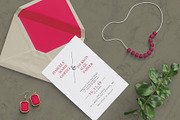 Simple Wedding Invitation, an Invitation Template by Cyrah's Collection (Thumbnail 4 of 4)